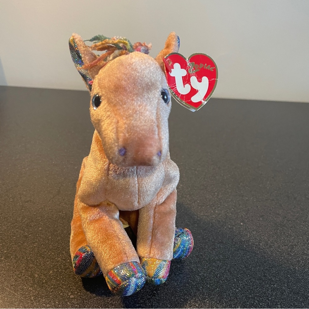 3/$12! Ty Beanie Baby - HORSE Zodiac Sign - NWT!